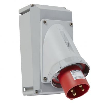 Wtyczka Odbiornikowa 63A 3P+Z 415V~ IP 66/67 555518 LEGRAND (555518)